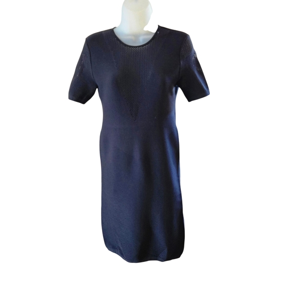 Theory Midnight Black Mini Dress - Picture 2 of 12